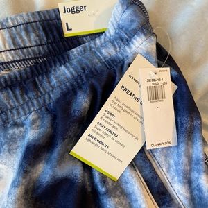 Tie Dye Joggers L NWT